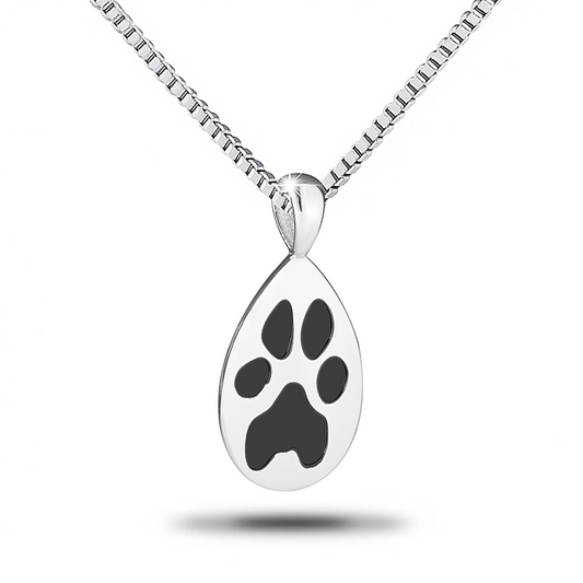 Kenzie Custom Paw Print Teardrop